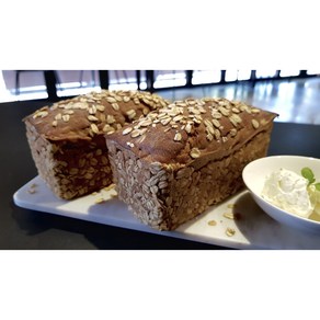 [슈텐] (비건) 펌퍼니클 호밀발효종 호밀빵 건강빵 비건빵 유기농, 1개, 460g, 커팅요청(두께조절불가)