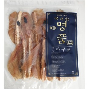 삼천포 아구포 국내산 명품 손수아구포 / 장어포 300g - 술안주 간식 주전부리로 업소용건어포, 1개, 아구포300g