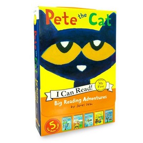 I Can Read! My Fist : Pete the Cat : Big Reading Adventues 5 Books Boxed Set, HapeCollins