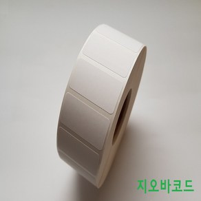 흰색 감열라벨지 100mmx50mm 감열용지 롤라벨 스티커, 1개