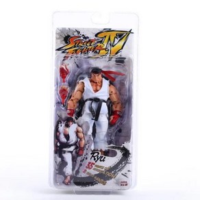 스트리트 파이터 CHUN LI RYU Ken Guile Akuma 관절형 PVC 액션 피규어 수집용 모델 장난감, 01, 1) 01 - with box