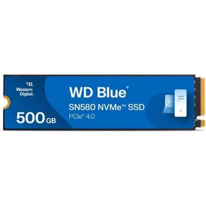 Westen Digital 웨스턴 디지털 4TB WD 블루 SN5000 NVMe 내부 솔리드 스테이트 드라이브 SSD PCIe Gen 4.0 M.2280 최대 5500MB/s, Pevious Geneation, 500GB