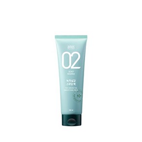 [블리샵]아모스 녹차실감 모이스처 스무딩팩 250ml, 1개