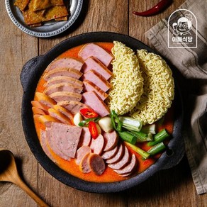 eTV [아빠식당] 캠핑저격 햄듬뿍 부대찌개 3팩, 600g, 3개