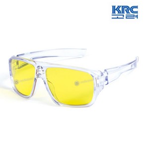 KRC KRC고려 보안경 (편광) KR-SG14-노랑-UV1.2 스포츠용, 1개