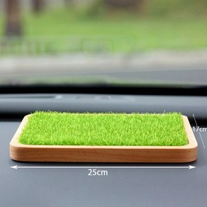 잔디티코스터 잔디 코스터 컵받침 카페 티코스트 DIY 이끼, 25X17cm, 1개