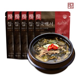 집국백서 사골우거지국, 500g, 5개