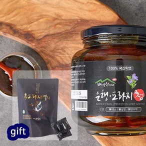 약초인 약초인 은행도라지청1kg +흑도라지 젤리/ 국산도라지 국산은행 도라지청 혈액순환 목건강 기관지건강, 1kg, 1개