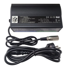 [High Powe] 전동휠체어 스쿠터 전용 배터리 충전기 24V 6A HP8204B - 나드리 나래 대세 이지무브 호환, 1개, 1개입