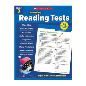 스콜라스틱 Success with Reading Tests Gade 3, 단품