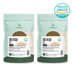 100% 국산 청국장환 1kg 식약처 HACCP 인증제조 고초균 풍부, 2개, 500g