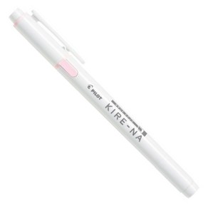 파이롯트 키레나 형광펜 SKIW (낱개) 필기구 편안한 필기감, 페일핑크