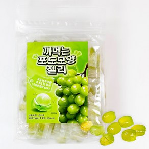 엔터콘 까먹는 포도젤리 개별포장 대용량, 1개, 500g