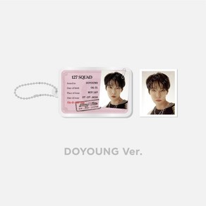 엔시티127 도영 에이요 아이디 카드 키링 아이디 포토 세트 NCT127 도영 Ay-Yo ID CARD KEY RING + ID PHOTO SET