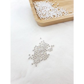 - 925 silver 3mm 은볼 100개