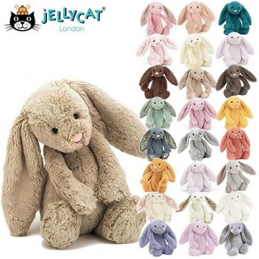 젤리캣 JellyCat 블로썸 M 사이즈 31cm 수면 애착 인형 출산 선물, 1개, 9. Pink