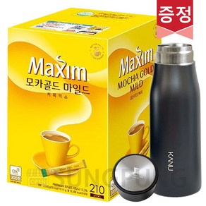 맥심 모카골드 커피믹스 210T + 바스크텀블러, 1개, 210개입