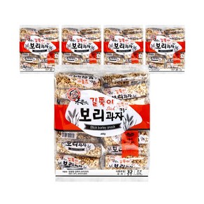 엉클팝 길쭉이보리과자 400g