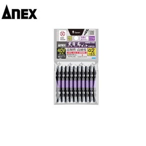 아넥스 강력 슬림 토션 비트 10PCS ABRS-14M, ABRS-14M 2x65mm(10PCS), 10개