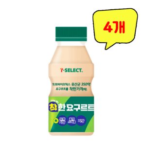 남양 착한 요구르트, 4개, 280ml