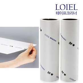 로이엘 테이프클리너 사선커팅 리필 160mm 60회 o 90회, 1개