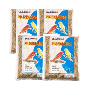 재롱이 카나리아 새모이 750g x 4개