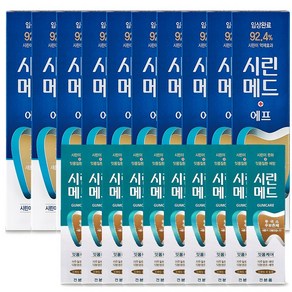 시린메드 에프 치약 125g x 5p + 30g x 5p, 2세트