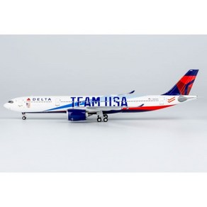 NG Models 68001 델타항공 에어버스 A330-900 N411DX Team USA 항공기 비행기 모형, 1개