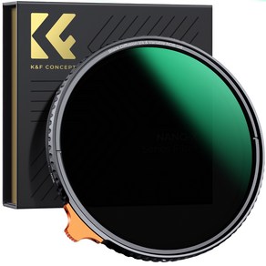 K&F CONCEPT Nano-X 다기능 2-in-1 가변 ND8-128 & 블랙미스트 1/4 필터, 2 in 1 Filte+72mm