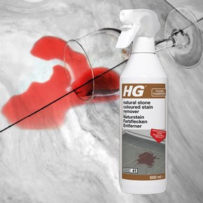 HG 천연대리석 얼룩제거제 500ml 스프레이 자연석 인조대리석 세정제 클리너, 1개