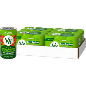 V8 저염 오리지널 토마토 야채 주스 163ml x 32개