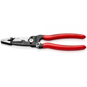 KNIPEX 툴즈 13 72 8 포지드 와이어 스트리퍼 8인치, 표준 그립, 1개