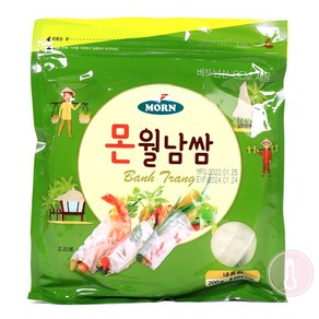 푸드올마켓_ 몬 월남쌈 200g-16cm-원형-그린, 200g