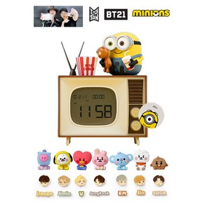 BTS BT21 미니언즈 타이니탄 BEST, 18.BT21 마이리틀버디 카페 모형 시계, 코야