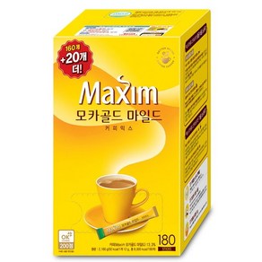 맥심 모카골드 커피믹스 180T