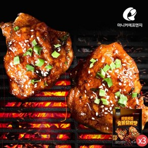 마니커에프앤지 리얼치킨 숯불갈비맛 400g(3봉)