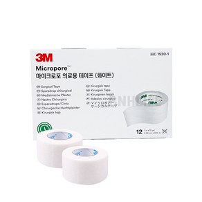 3M 마이크로포 1530-1 (2.54cm X 9.14cm*12개입) [3세트], 3세트, 12개입