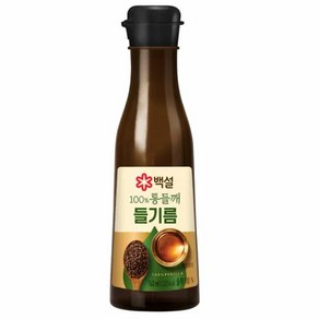 백설 답례품 선물세트 업소용 100% 통들깨 들기름 오메가-3 지방산 160ml, 1개