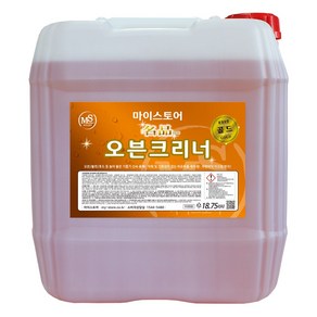 마이스토어 명품 오븐크리너골드 오븐청소 렌지후드 기름때 묵은때 찌든때 뭘해도 안되는 찌든때 제거, 18.75L, 1개