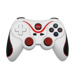 PS3 게임 컨트롤러 컨트롤 태블릿 용 무선 조이스틱 T3 Gamepad, 하얀색, 1개