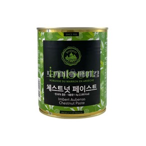 밤 페이스트 통조림 잼 마롱, 1개, 1kg