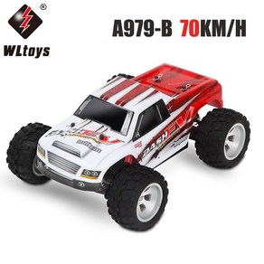 RC카 Wltoys A979 A979-A A979-B RC 자동차 70 km/h 고속 크롤러 1/18 전기 4WD 충격 트럭 2.4G 원격 제어 방수 장난감, 1개