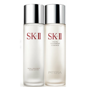 SK-II 페이셜 트리트먼트 에센스 230ml + 클리어로션 피테라 세트 화장품, 1세트