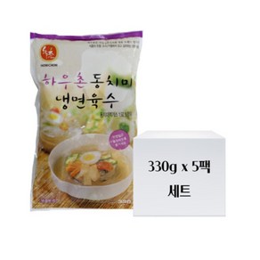 교동 하우촌 동치미육수 330g 세트, 5개