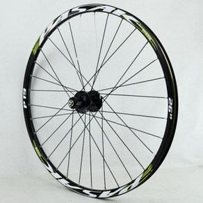 자전거 수리 Pasak Mtb 백 휠 26 275 인치 리어 29e 32 홀 디스, Rea-26 Black Geen, 1개