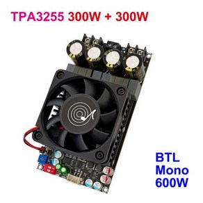 오디오 앰프 스테레오 디지털 보드 고출력 BTL 모노 600W 2300W TPA3255