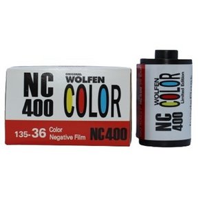 울펜 NC 400 C-41현상 36장 35mm 컬러필름/ORWO Woolfen NC400, 1개