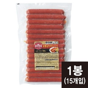 도나우 숯불갈비향 소시지 900g(60gx15개입) (코리아타임스퀘어), 900g, 1개