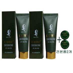 김정문알로에 라센스 로에 큐어크림 프라임-견본품증정 100ml 2개, 1개