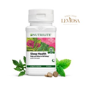 미국 암웨이 뉴트리라이트 슬립헬쓰 쥐오줌풀 90정 30회분 (Nutilite Sleep Health) 90정, 1개월분, 1개